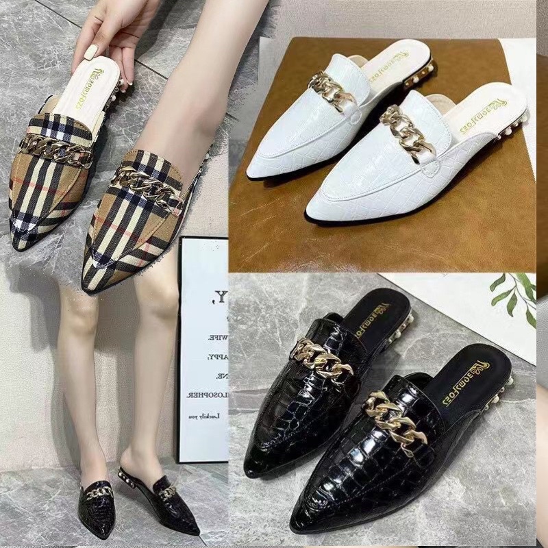 flatshoes S977 sendal sepatu wanita import realpict