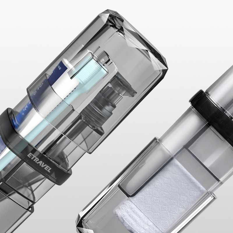 ONEUP Etravel Travel Toiletries Kit Tempat Sabun Sikat Gigi