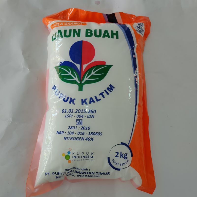 Pupuk Urea Granule Daun Buah Pupuk Kaltim 2 kg