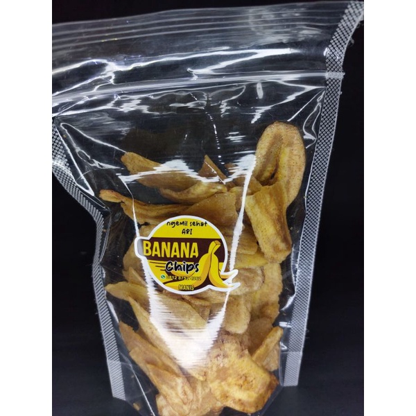 

keripik pisang manis kemasan ekonomis