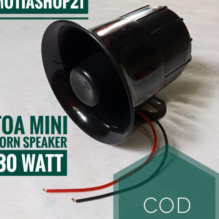 (TERBAIK!) TOA MINI 30WATT// HORN SPEAKER//TOA PATWAL//( BULAT )