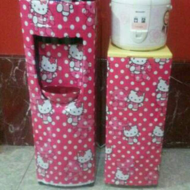 Stiker dispenser dan rice box
