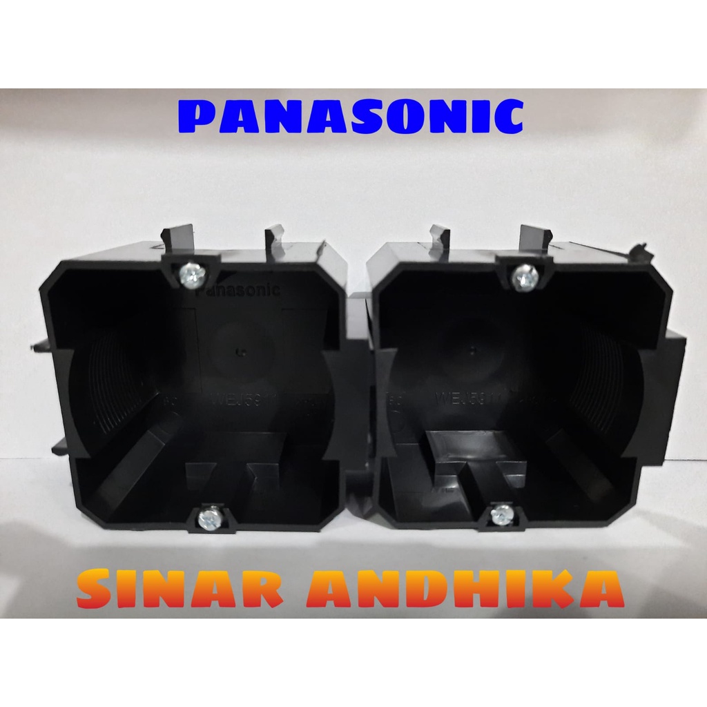 Inbow Dus/Box Double C-Type Hitam Panasonic WEJ 5911N