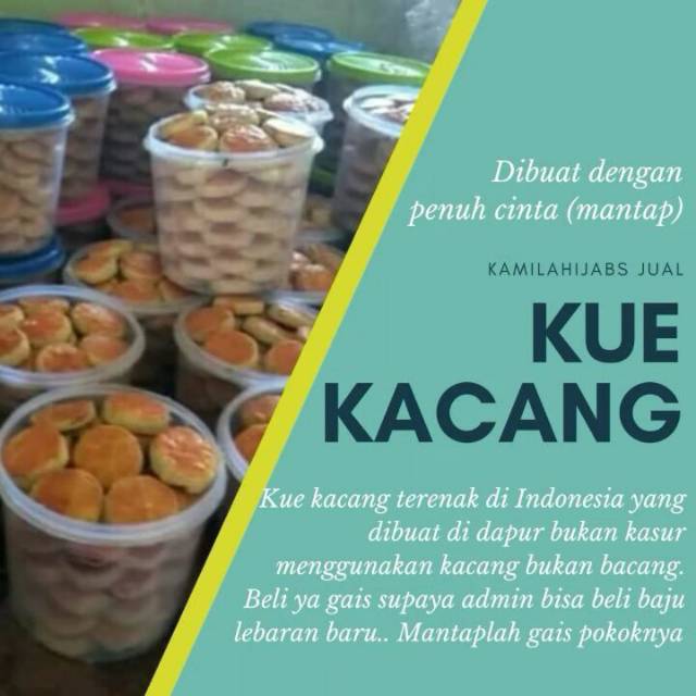 

KUE KACANG BY KAMILAHIJABS