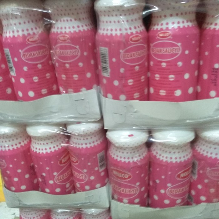 NELCO SALICYL PINK POWDER BEDAK BIANG KERINGAT