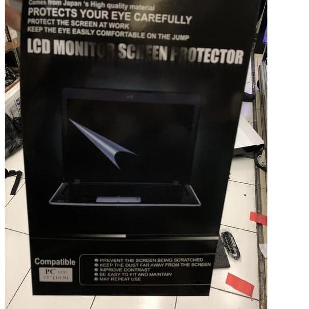 Anti gores laptop layar screen guard Glare 15.6 semua