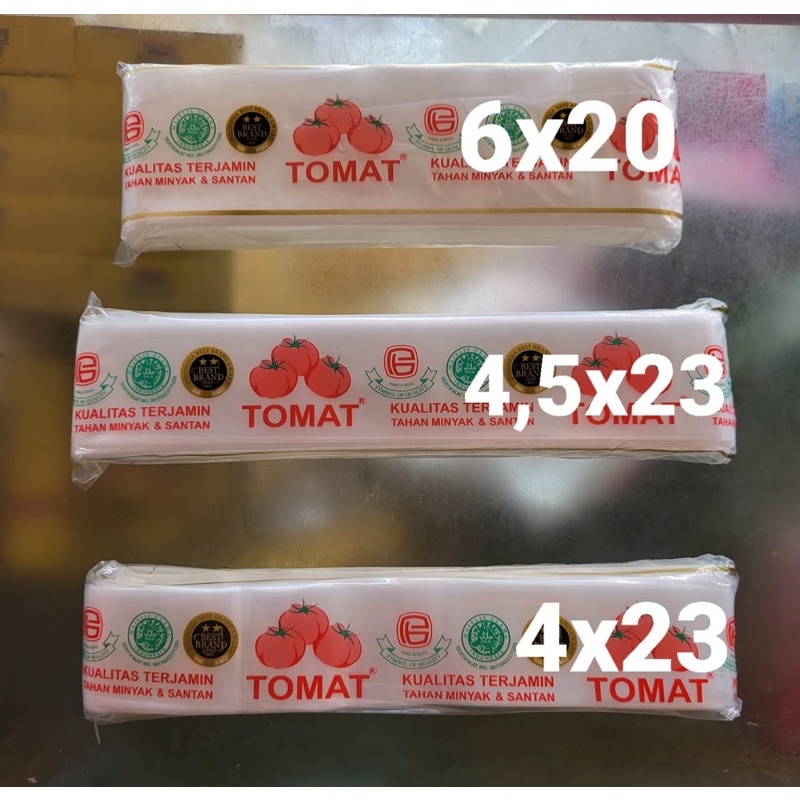 Plastik PE TOMAT 6x20 4,5x23 4x23