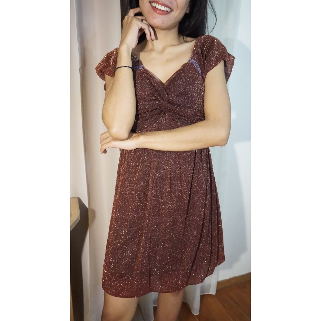 PRELOVED Sexy Dress Party Dress Mini Dress Baju Pesta