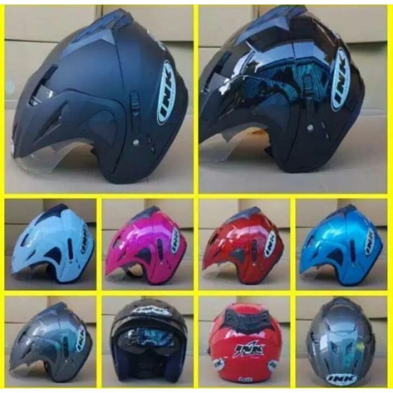 helm ink kw double visor