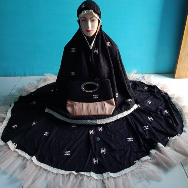 Mukena chanel tas pesta