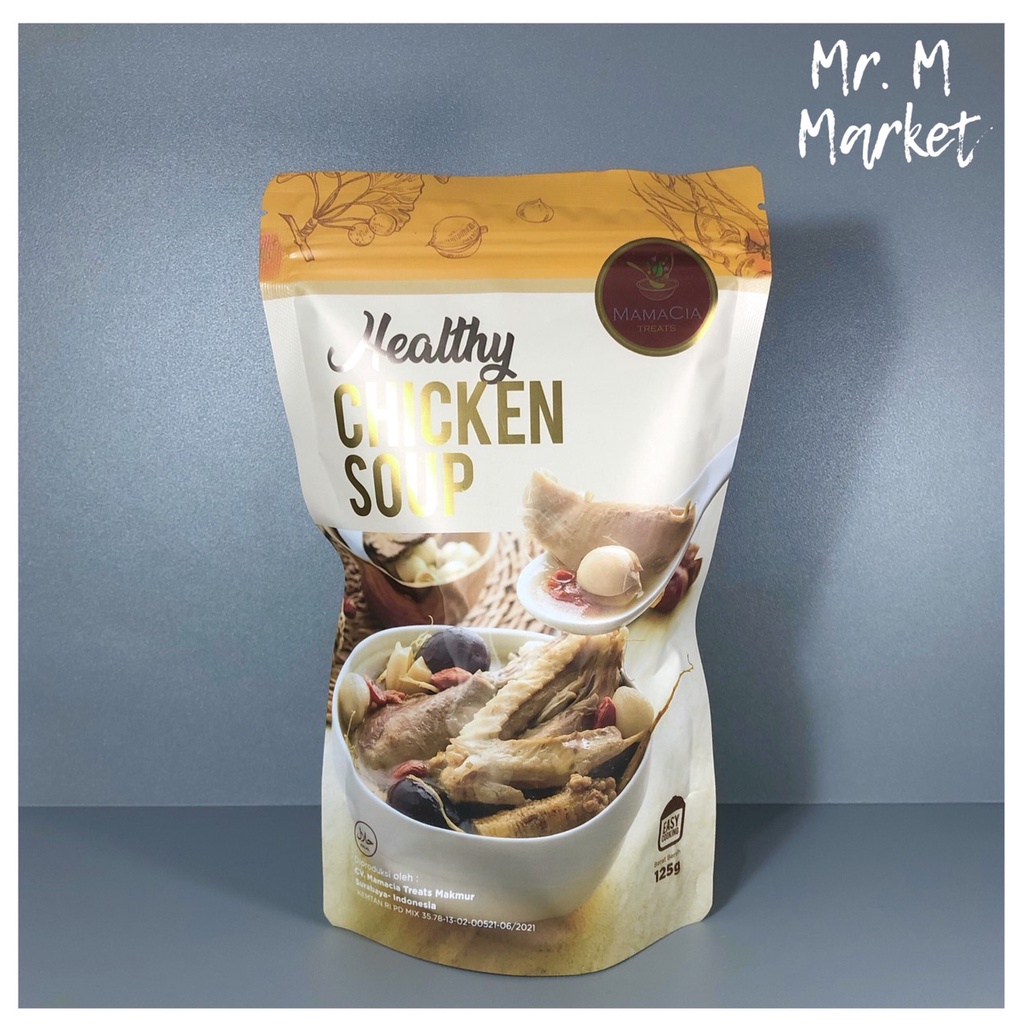 Mamacia Treats Tim Ayam Obat / Healthy Chicken Soup / Ciak Po 125gr exp Sep 2023