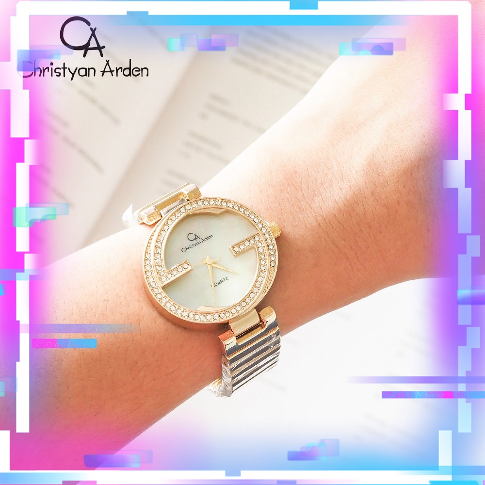 [✅ COD] Jam Tangan Fashion Wanita CHRISTYAN ARDEN 06588 Aegean Original