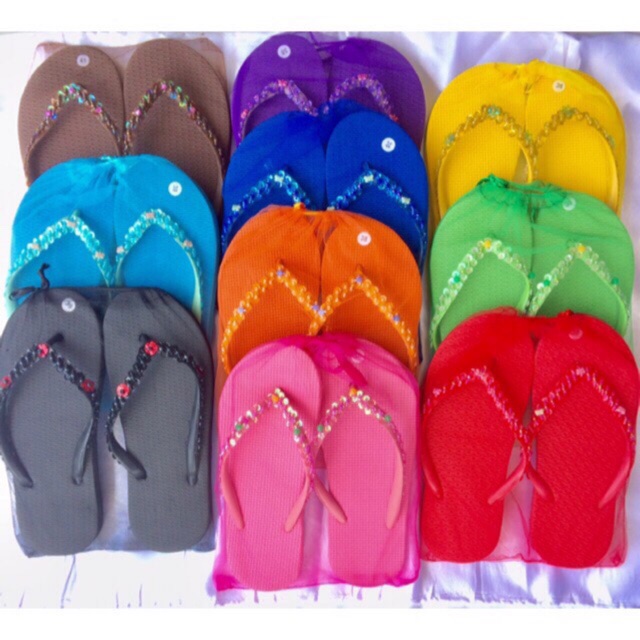  Sandal  jepit  payet bali  bisa milih warna dan size 