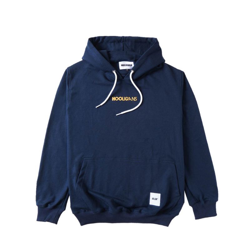 Hooligans Hoodie Pettit Merc Navy