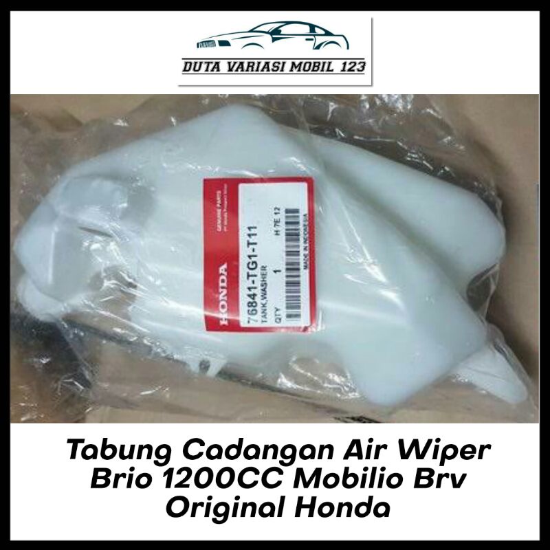 Tabung Tangki Botol Air Wiper Brio 1200CC, Mobilio, Brv Original Honda