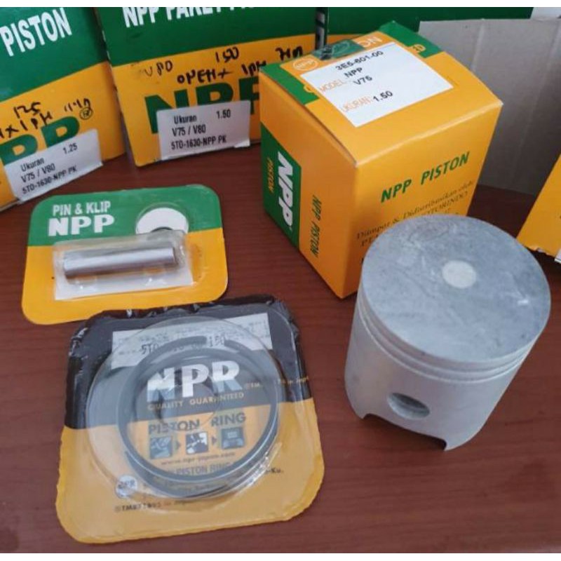 PISTON KIT NPP YAMAHA  V75 / V80 (5T0-1630-NPP)-1