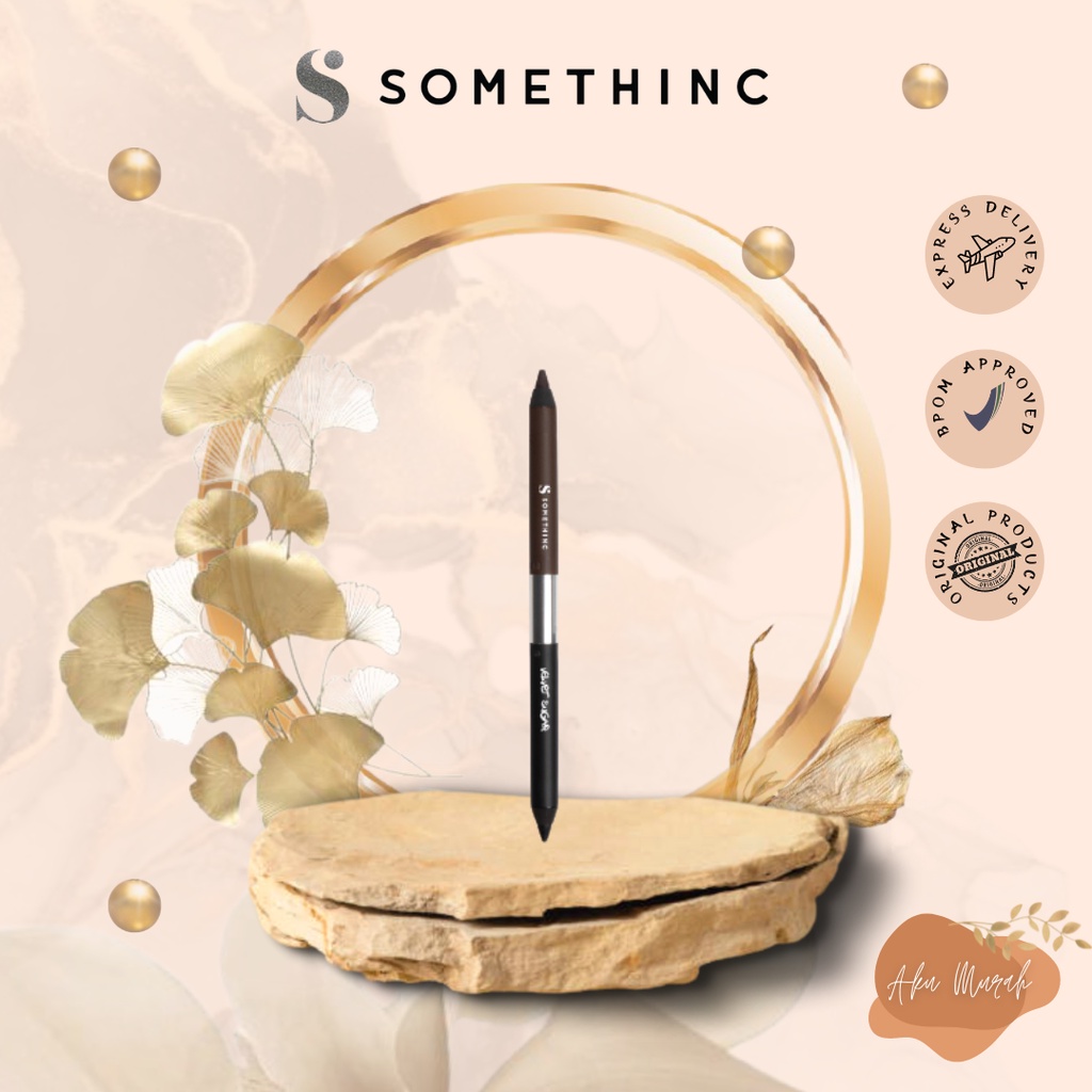 ✨ AKU MURAH ✨ SOMETHINC Velvet Sugar Dual Gel Eyeliner // EYELINER Dual gel SOmethinc