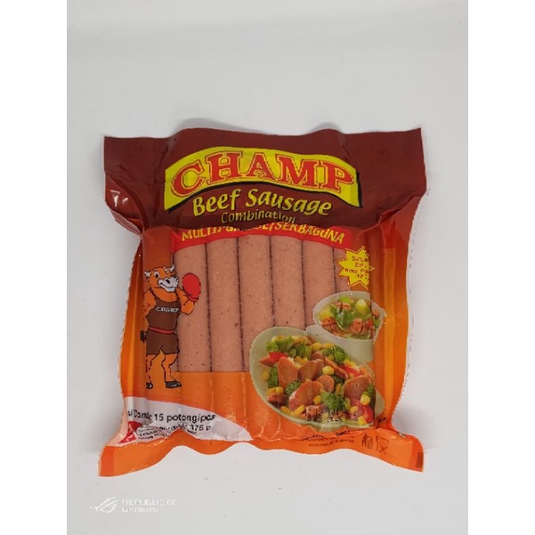 

Champ Sosis Sapi 375gr isi 15pcs
