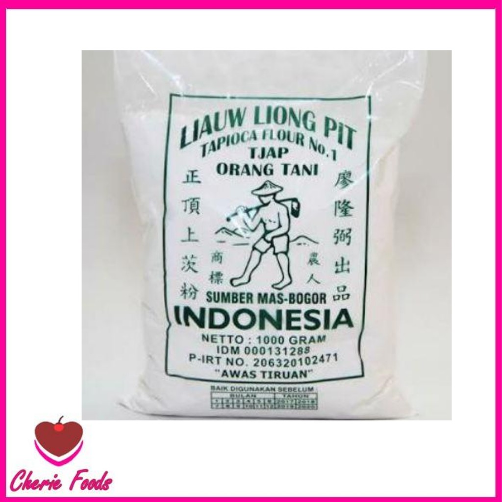 Tepung Tapioka Sagu Tani Liauw Liong Pit 1kg/ Tepung Sagu Liauw Liong Pit Asli