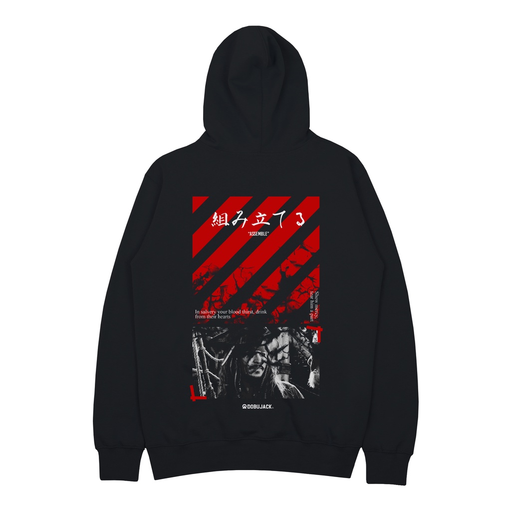 Dobujack Assemble Black Hoodie