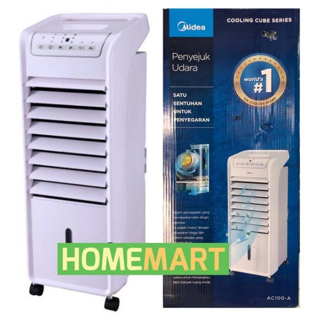 Pendingin Ruangan Portable Midea Air Cooler 6l Ac100 A Putih 50 Watt Indonesia