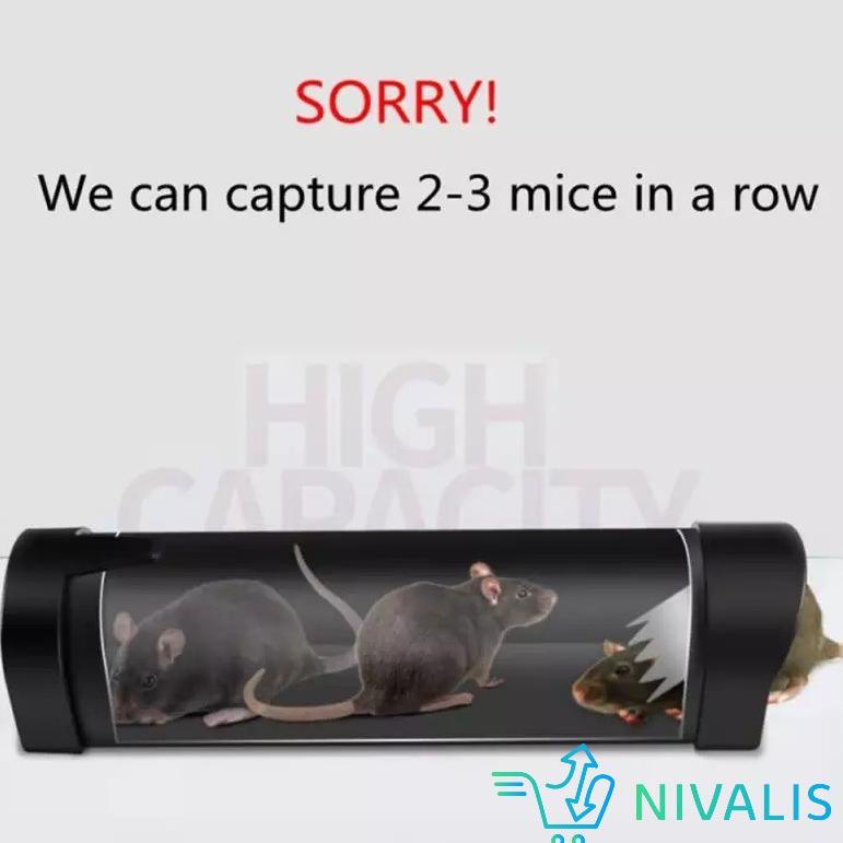 PERANGKAP TIKUS TANPA MEMBUNUH MOUSE TRAP PVC V4I9