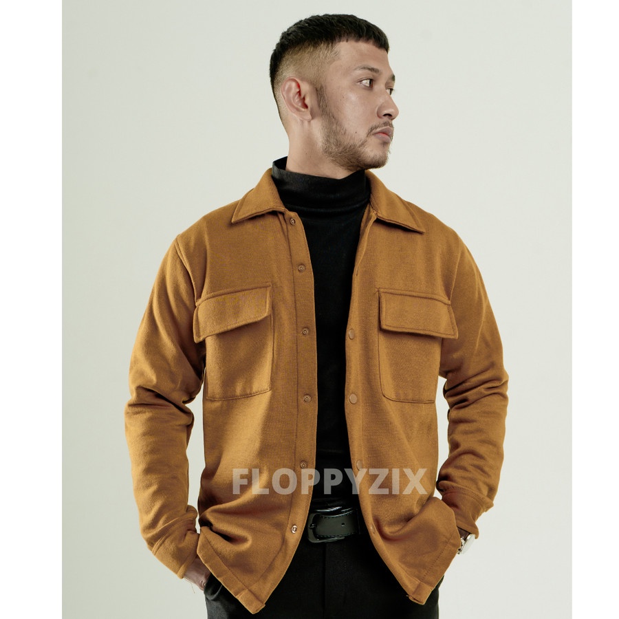 Shacket Jacket Pleece / Shacket Jacket / Jaket Pria Casual