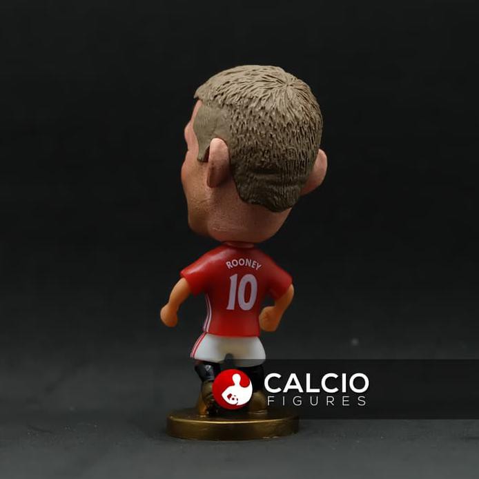 Mu - Wayne Rooney |Soccerwe Action Figure Miniatur Pemain Bola
