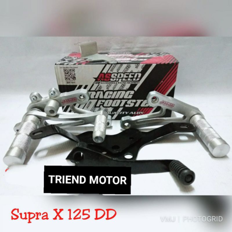 Underbone Foot Step Asspeed Supra X 125 Double Disk DD