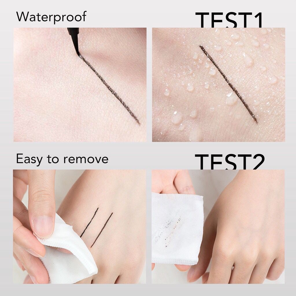 BPOM YOU Stay All Day Pen Eyeliner Waterproof Tahan Hingga 24 Jam Black Hitam Eye Liner Kajal