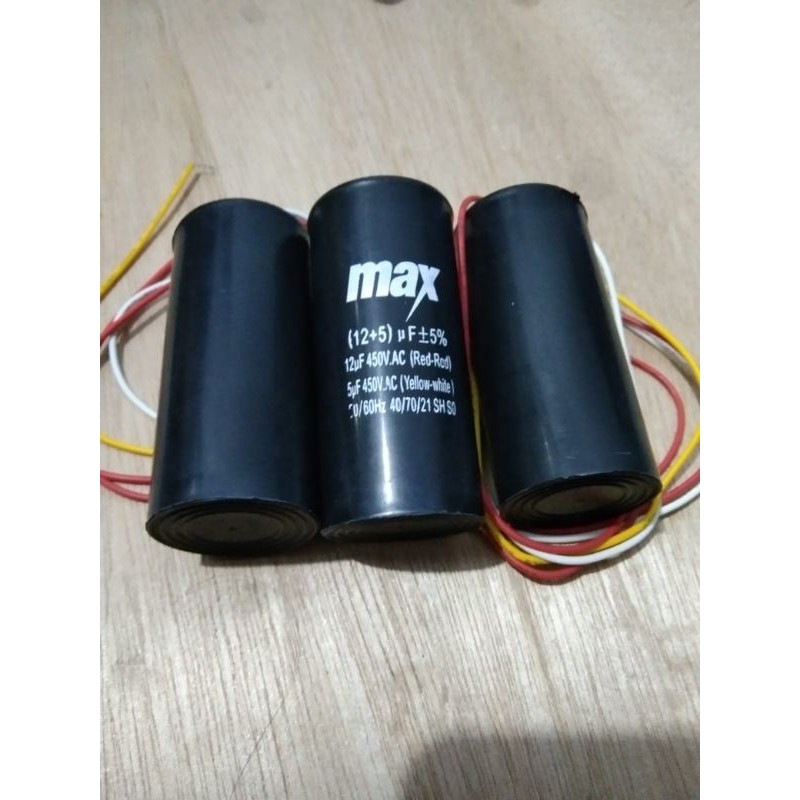 CAPACITOR mesin cuci 12uf+5uf