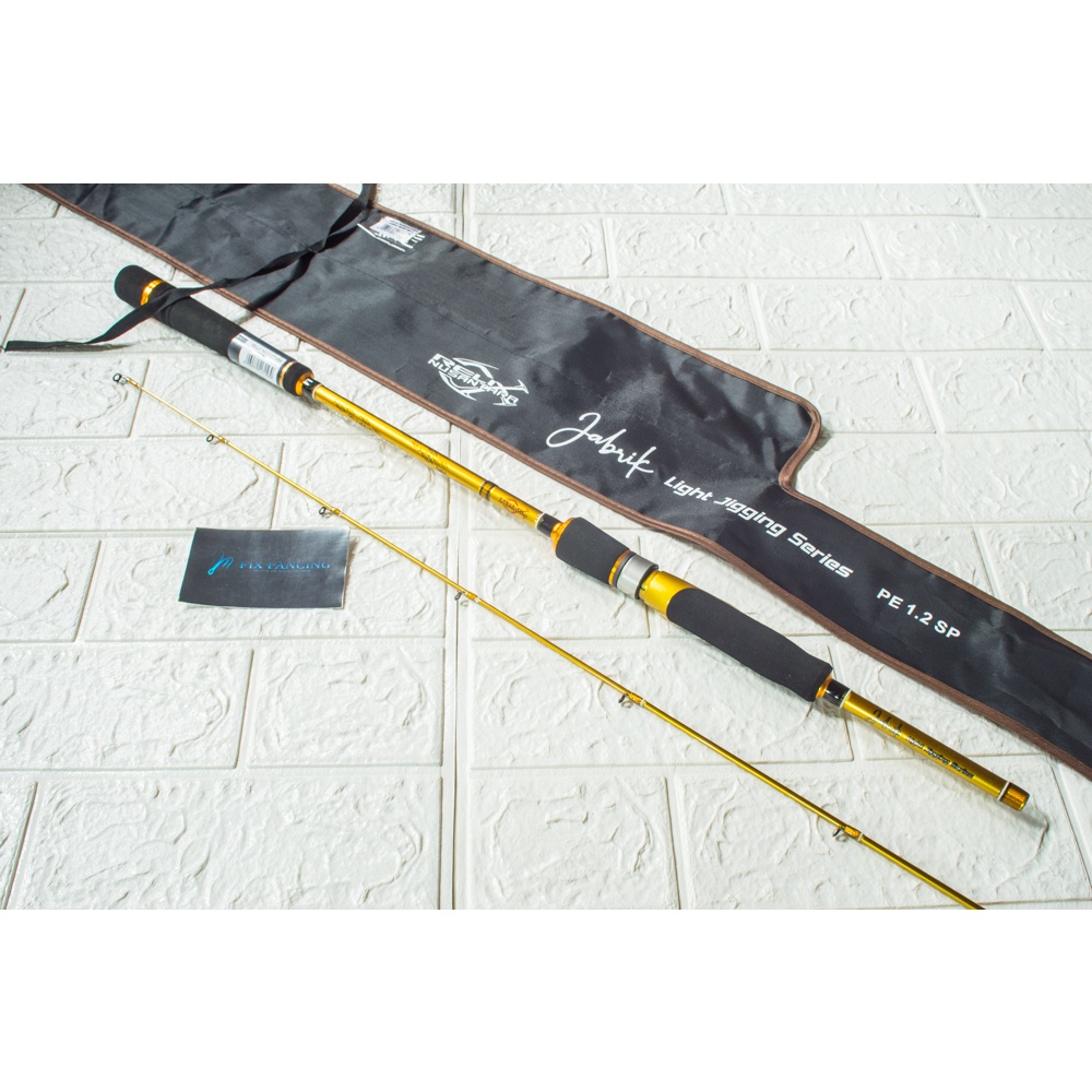 Joran jigging Relix Nusantara Jabrik PE 1,2 Light jigg