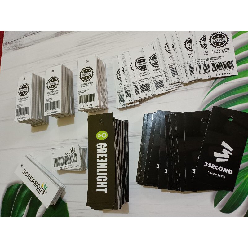 

label / hantag custom free desain