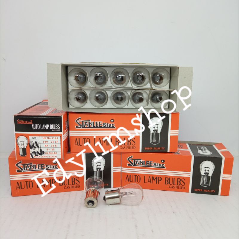 BOLA LAMPU KAKI-1 BESAR 12V 1BOX ISI 10PC