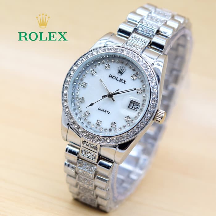 JAMTANGANWANITA MURAH JAMWANITA WATERPROOF JAMCEWEK ORIGINAL /J  JAM TANGAN WANITA ROLEX SPA