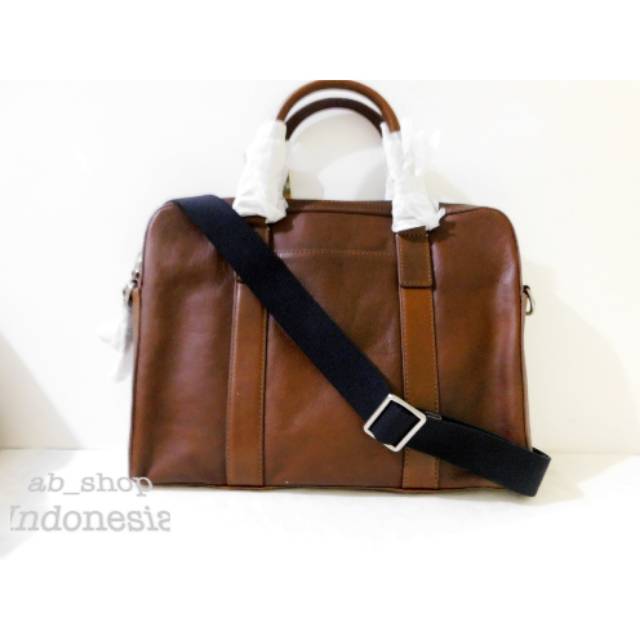 Tas Fossil Mayfair Messenger Cognac