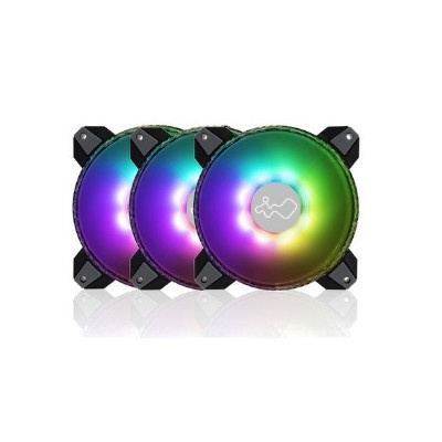 InWin Saturn ASN12 ARGB Fan - 120mm RGB Case Fan (Triple Pack)