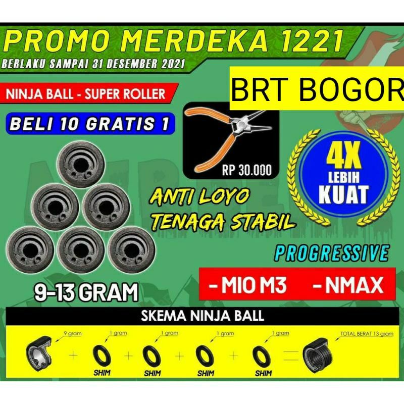 Paket CVT BRT Nmax Aerox Lexi Pulley BRT Nmax old &amp; New Aerox old &amp; New Lexi Nmax 155 Aerox 155 Lexi 125 Rumah Roller BRT Nmax  Pulley Racing BRT Nmax Paket Kirian Nmax Aerox Lexi paket kirian lengkap Namx Aerox Lexi