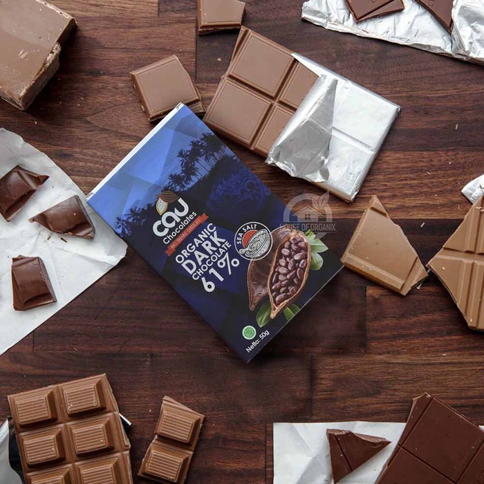 

Bagus Cau Organic Dark Chocolate 61 % with Sea Salt
