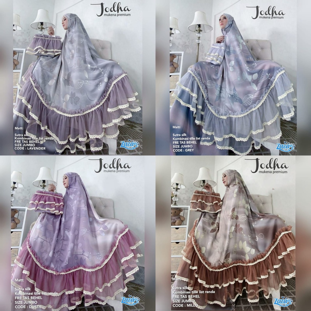 Mukena Jodha premium by zaza store