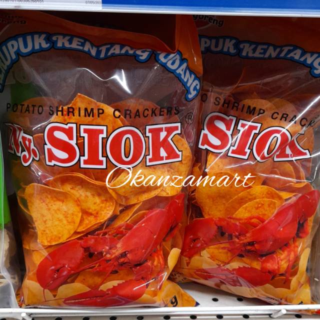 

Ny Siok Krupuk Kentang Udang 450gr