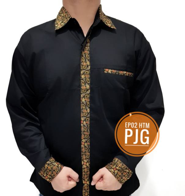 Seragam Batik EPB01 EPB02 Baju Kemeja Kantor Batik PDL PDH Lapangan Teknisi Drill PDH