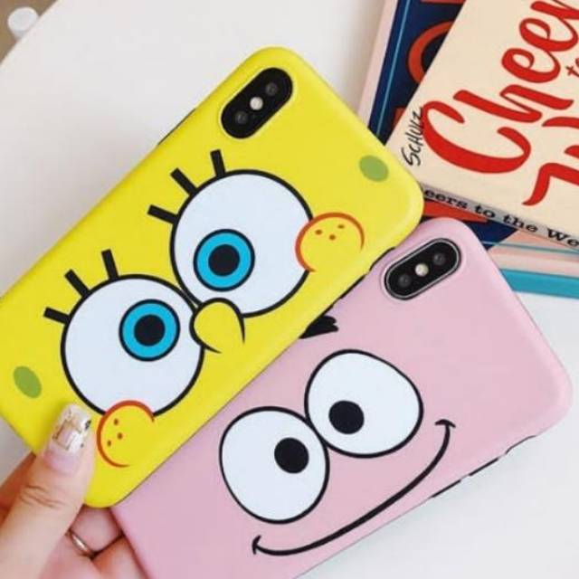 Soft case karakter spongebob & patrick
