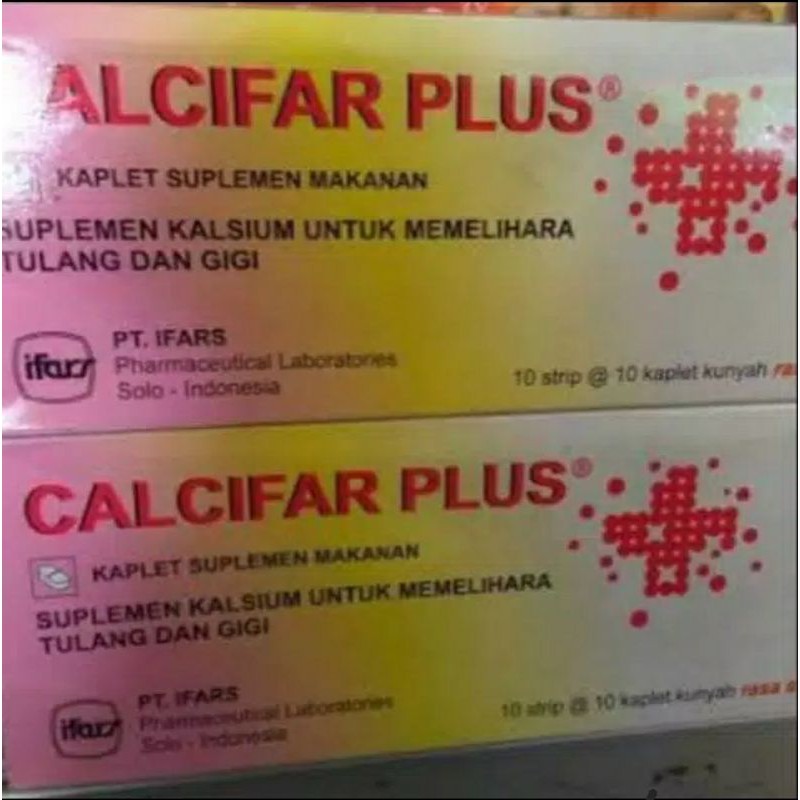 calcifar plus isi 100 tab