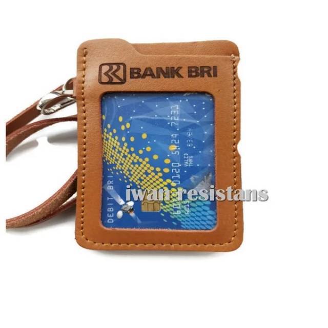 

iD card holder kulit asli,name tag kulit asli ,id card costum nama , photo