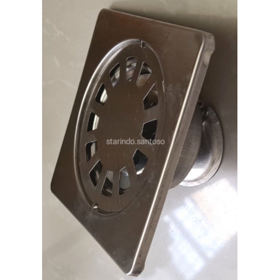 AVUR STAINLESS pembuangan air anti serangga saringan got toilet floor drain