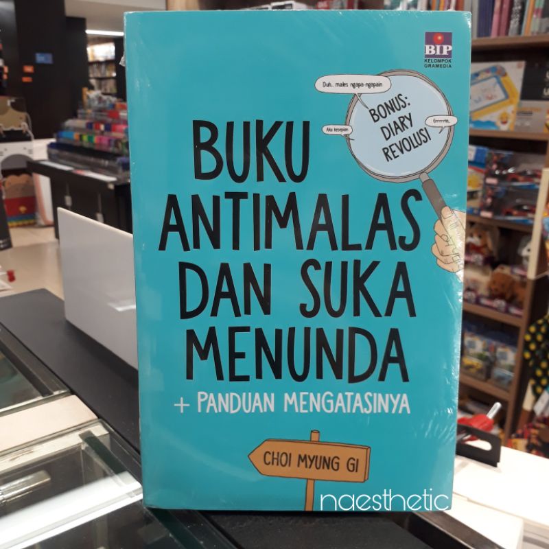 Buku anti malas dan suka menunda