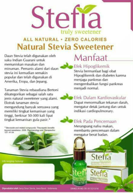 Royal Stevia Pemanis Alami (kemasan plastik)