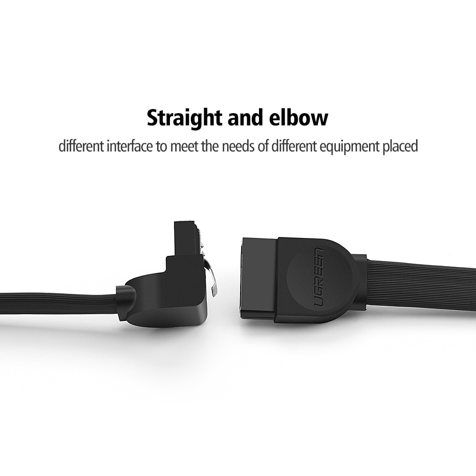 UGREEN Kabel SATA 3.0 HDD SSD 50cm - 30797 - Black