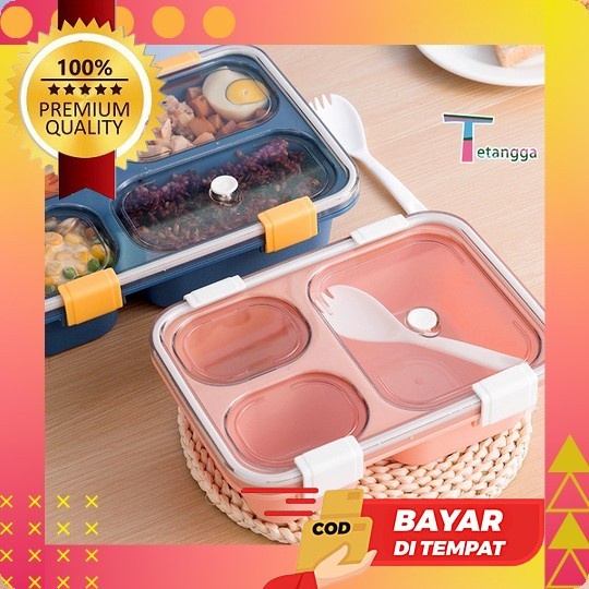 Adia Boys Play Lunch Set/Bontot Anak Sekolah/Kotak Makan/Wadah Makanan/Ada Tas/Anti Tumpah. Kotak Be
